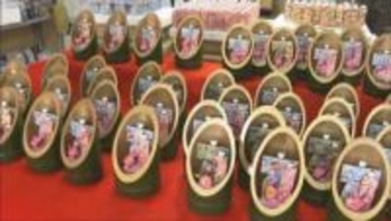 桃の節句に向け　上郡町で「かぐやびな」の製作最盛期