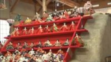 淡路瓦がひな人形が共演　南あわじ市で特別展