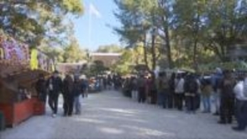 初詣「幸せな年になりますように」　伊弉諾神宮・湊川神社では／兵庫県