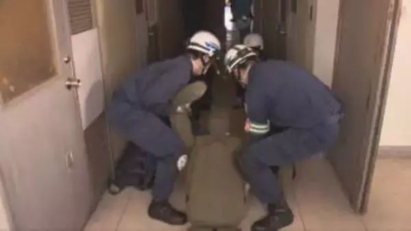 阪神淡路大震災から31年を前に　兵庫県警が葺合警察署で若手警察官対象の救助訓練