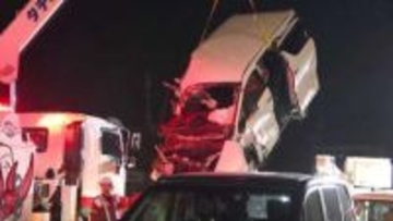 加古川の交差点付近で車14台が絡む事故　70代男性が死亡　12人が救急搬送