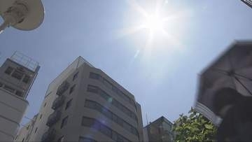 熱中症の危険性高まる　兵庫県内に熱中症警戒アラート　今季初