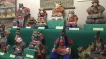 金太郎の土人形や七夕飾り…　姫路市で「節句飾り」テーマにした特別展