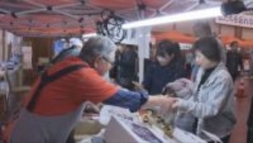 能登を応援！　関西学院大で「出張輪島朝市」　多くの人でにぎわう