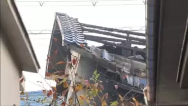 赤穂市で住宅火災　焼け跡から遺体発見　70代男性と連絡取れず