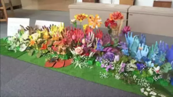 南あわじ市出身のアーティスト清川あさみさんが監修　広田中学校の卒業制作