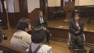 「この体で生きていく」　ＪＲ福知山線脱線事故の負傷者が講演