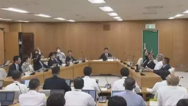 自民が一転反対へ　県情報漏えい問題　知事給与減額案が４度目の継続審議へ