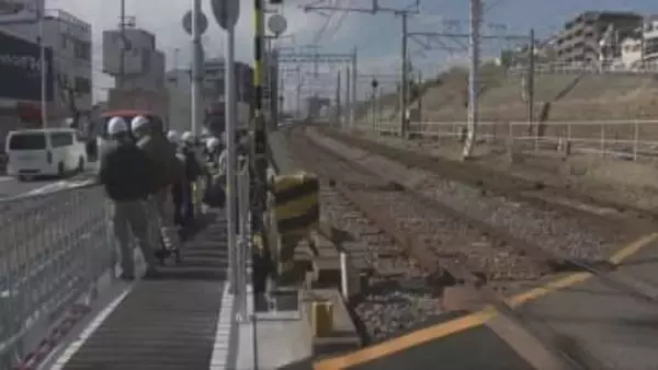 神戸市垂水区の踏切死亡事故　踏切の安全対策工事が完了