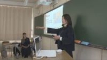 兵庫県立舞子高校で語り部講演会　阪神淡路大震災から31年