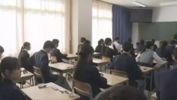 2015年以来初の定員割れ　兵庫県内で県立高校入試始まる