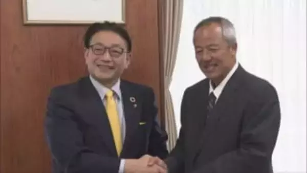 センバツ出場の東洋大姫路　岡田監督が姫路市長を表敬訪問