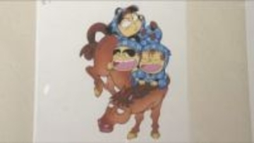 尼崎市出身の漫画家・尼子騒兵衛さん原画展　『乱太郎』『らくご長屋』など50点展示