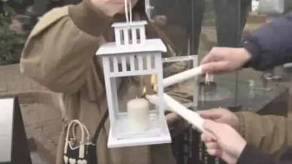 神戸から能登へ2つの被災地結ぶ 1．17希望の灯りが分灯