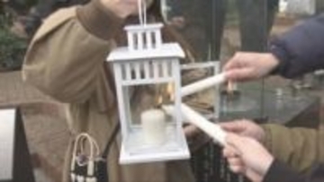 神戸から能登へ2つの被災地結ぶ 1．17希望の灯りが分灯