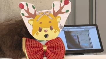 たつの市の中学生があいさつロボットを開発