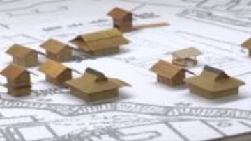 みき歴史資料館　研究家による復元図など展示　企画展「播磨の城巡めぐり」