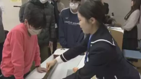 高校生が浄瑠璃の魅力を授業　中高生を対象に