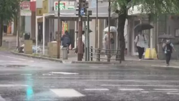 4日夕方にかけ局地的に雷や激しい雨　交通機関に目立った影響見られず