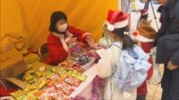 姫路 子どもサンタが大行進　地域連携イベント開催