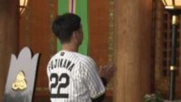 阪神・藤川監督が西宮神社を参拝　リーグ優勝に西宮ゆかりの選手も貢献