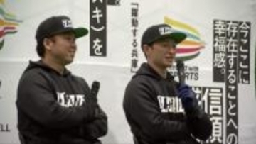 阪神・近本光司選手と村上頌樹投手が淡路島でトークイベント　地元ファン600人と交流