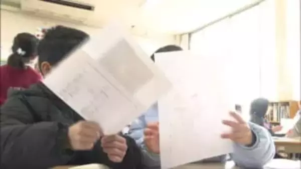 姫路市の小学校で3学期の始業式　冬休み満喫した児童たちが元気に登校