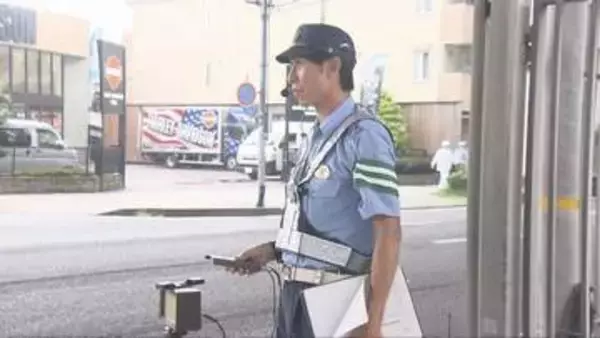 交通事故増加で兵庫県警が速度取り締まり