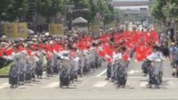 「神戸まつり」市民らによる華やかなパレード　会場内でガスボンベ爆発もけが人なし