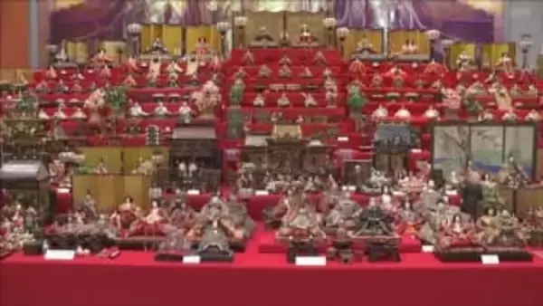 小野市でビッグひなまつり　過去最多の華やかなひな人形がズラリ