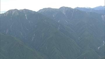 椹島ロッジ北方の登山道で男性滑落　大井川の河原まで滑り落ちたか　頭から出血し意識もうろう　山岳遭難救助隊が出動準備