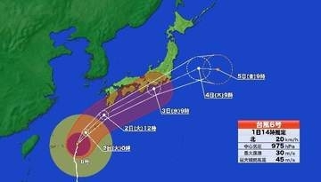 【台風情報】台風6号　今後の進路は？ 3日にかけて暴風域を伴ったまま西日本から東日本に接近するおそれ　台風本体と前線の影響で総降水量がかなり多くなる見通し　走行中のトラックが横転するほどの猛烈な風も