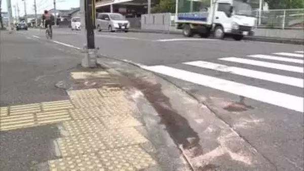 交差点で軽自動車が電柱にぶつかる　運転していた84歳女性死亡　事故前に何かにぶつかった跡なし