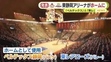 「国内最高峰のスポーツ観戦の地に」東静岡に計画中のアリーナ　バスケ「ベルテックス静岡」とバレー「東レアローズ静岡」の“ダブルホーム”に決定　静岡