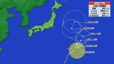 「【台風情報】台風17号　予想進路　週末以降の進路は不確実　進路によっては東日本に影響も　静岡県沿岸部のうねりの可能性」の画像1