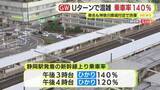 「Uターンラッシュピーク　静岡駅の新幹線の乗車率は140％に　東名の神奈川と静岡の県境では18ｋｍの渋滞発生「時間にゆとりをもって安全運転を」」の画像1