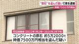 「“原石”7500万円相当を盗んだ疑い　採掘業務を任されていた66歳男を逮捕　容疑を認める」の画像1