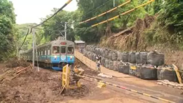 【交通情報】台風で土砂流入　伊豆急行が全線で運転再開　線状降水帯が発生した伊豆　3日の被災から24時間態勢で復旧作業「強い支援で成し得た」