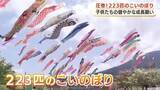「富士山バッグに泳ぐ色鮮やかなこいのぼり　子供の健やかな成長願って」の画像1