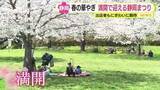「静岡県内は各地でサクラ満開！川根路彩る緑とピンク「パーシー」号との“コラボ”も」の画像1
