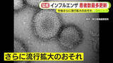 「インフルエンザB型が静岡県内で猛威　患者数は今シーズン最多を更新…今後さらに感染拡大のおそれ」の画像1