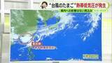 「新たな“台風のたまご” 熱帯低気圧が発生へ　静岡県内への影響は　【静岡・ただいま天気　6/9】」の画像1