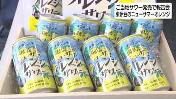 ニューサマーオレンジ使ったご当地サワー発売　東伊豆町や河津町の特産活用　食品ロス削減や農家の活性化へ