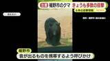 「富士山のふもと・裾野市で連日クマの目撃情報　鈴やラジオなど音が出るものを携帯するよう呼びかけ」の画像1