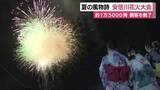 「大輪の華が夜空を彩る　静岡の夏の風物詩　安倍川花火大会を開催　約38万人が来場」の画像1