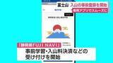 「富士山　入山の事前登録を開始　専用アプリでスムーズに」の画像1