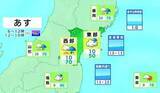 「【8日宮城の天気】天気下り坂 外出時は折り畳み傘を tbc気象台（7日午後4時40分時点）」の画像1