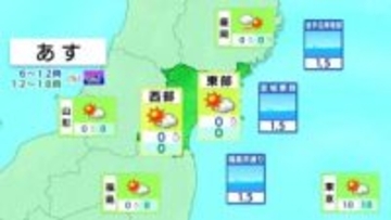 【路面・水道管の凍結注意】19日朝は各地で氷点下の冷え込み 週末は一転して11月中旬並みの暖かさに tbc気象台