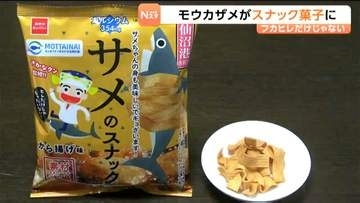 フカヒレだけじゃない！気仙沼産モウカザメの「身」を使用したスナック菓子開発　7月から東北や全国へ　宮城・気仙沼市