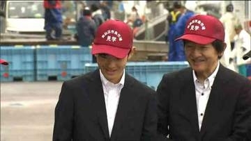「カツオとサメで有名ですよね」秋篠宮さまと悠仁さま　宮城・気仙沼市魚市場ご訪問